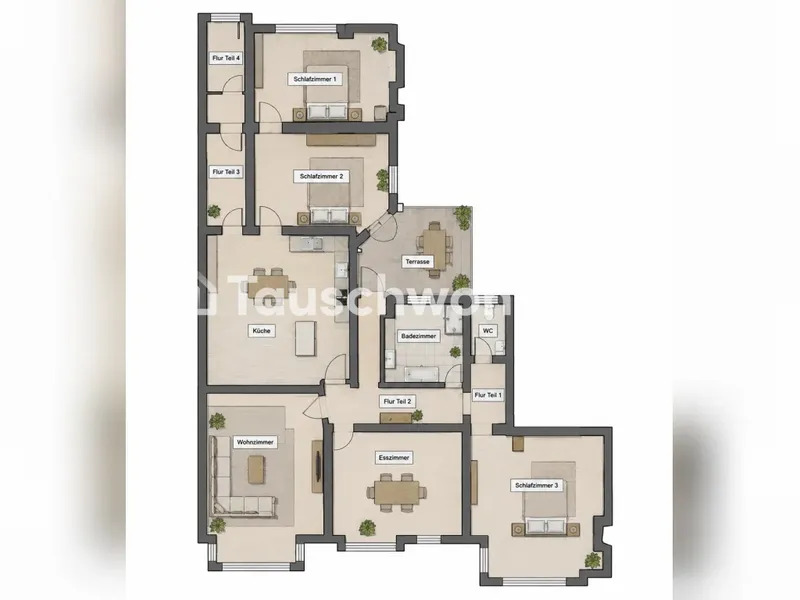 Tauschwohnung: Biete 5 Zimmer Wohnung - suche 3-4 Zimmer Xberg/Neukölln — photo 1